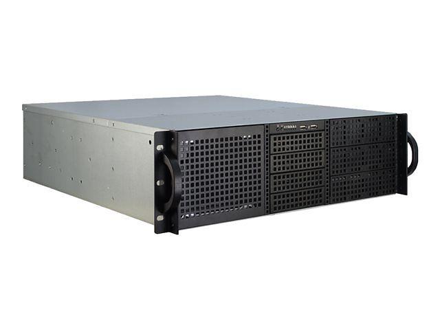 Inter-Tech IPC 3U-30248 (Silver/Svart)