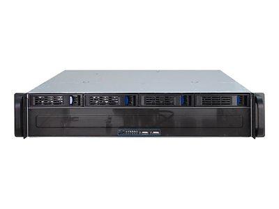 Inter-Tech IPC 2U-2404L (Silver/Svart)
