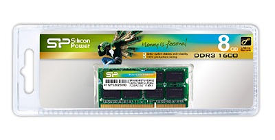 Silicon Power SO-DIMM DDR3 1600MHz 8GB (SP008GBSTU160N02)