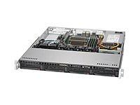 Supermicro SC813MFTQC-350CB 350W (Silver/Svart)