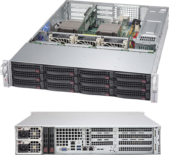 Supermicro SC826BAC4-R920WB 920W (Silver/Svart)
