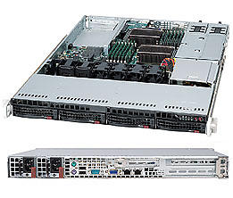 Supermicro SC815TQC-R706WB 750W (Silver/Svart)