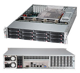 Supermicro SC826BE1C4-R1K23LPB 1200W (Svart/Silver)