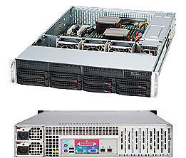 Supermicro SC825TQC-R1K03LPB 100W (Svart/Silver)