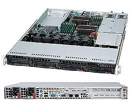Supermicro SC815TQC-R706WB2 750W (Silver/Svart)