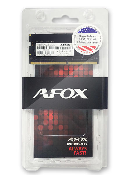 AFOX SO-DIMM DDR4 2133MHz 8GB (AFSD48VH1P)