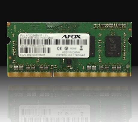 AFOX SO-DIMM DDR3 1600MHz 8GB (AFSD38BH1P)