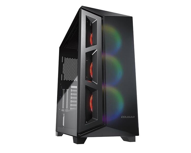 Cougar DarkBlader X5 RGB (Svart/Transparent)