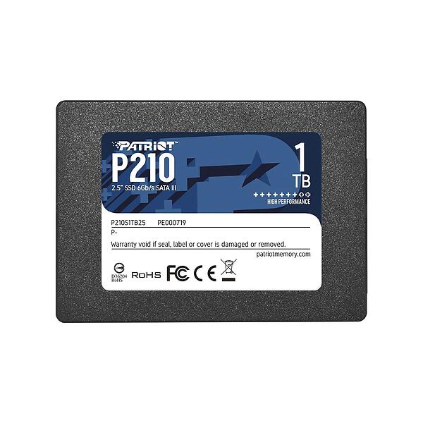 Patriot P210 2.5" SSD 1TB