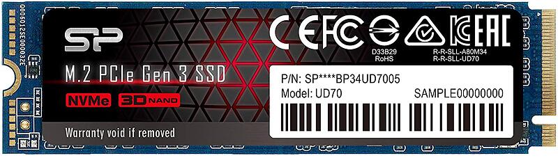 Silicon Power Gen3x4 UD70 M.2 SSD 500GB