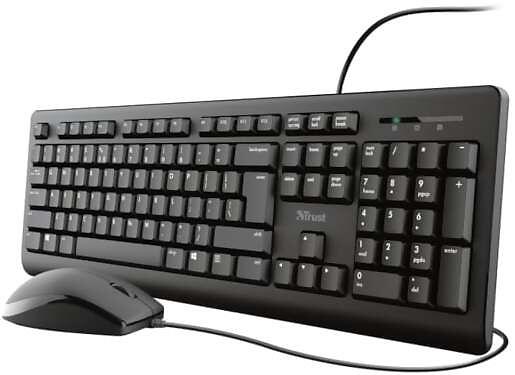 Trust TKM-250 Keyboard and Mouse Set (Nordisk)