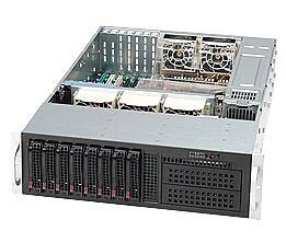 Supermicro SC835TQC-R802B 800W (Silver/Svart)