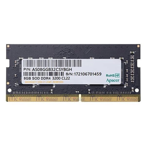 Apacer SO-DIMM DDR4 3200MHz 8GB (AS08GGB32CSYBGH)