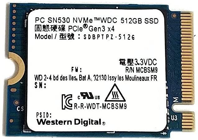 WD SN530 NVMe SSD M.2 2242 512GB