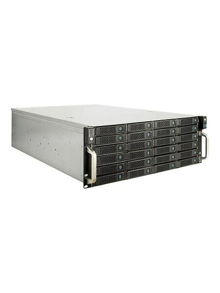Inter-Tech IPC 4U-4736 (Silver/Svart)