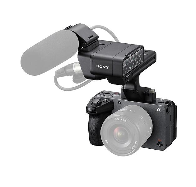 Sony FX30 Cinema Line med XLR-handtag