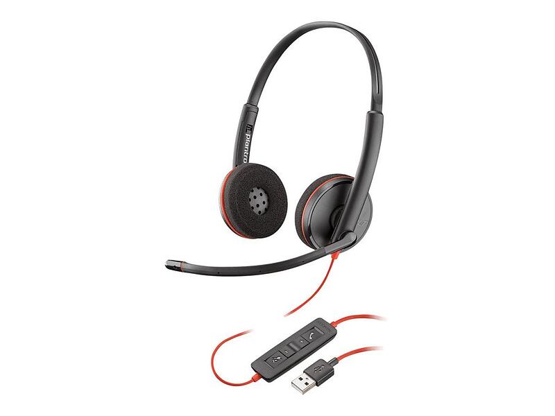 Plantronics Blackwire C3220 USB-A On-ear Headset