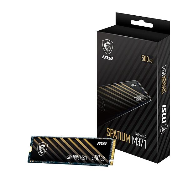 MSI Spatium M371 NVMe M.2 SSD 500GB
