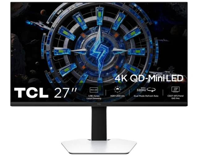TCL 27C2A Pro 27" Gaming QD-Mini LED FHD 160Hz