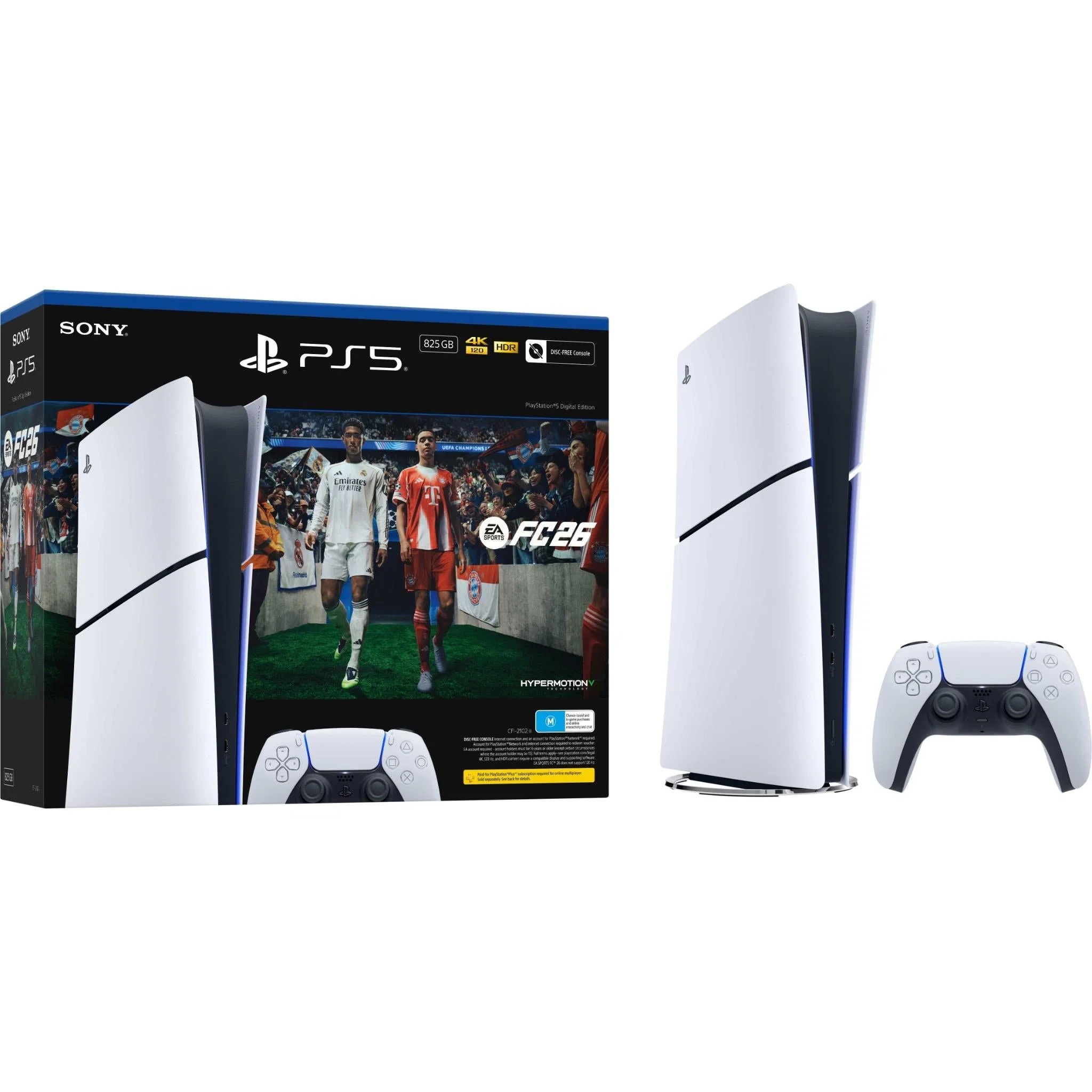 Sony PlayStation 5 (PS5) Slim Digital Edition 825GB (incl. EA Sports FC 26)