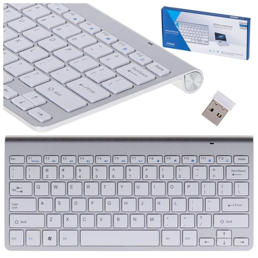 Pricenet IKA-KX5112_1 Kompakt Trådlös Silver (SE)