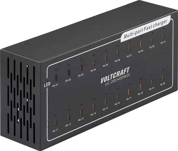 Voltcraft Vc-16676850 Multi-port Fast Charger 20W