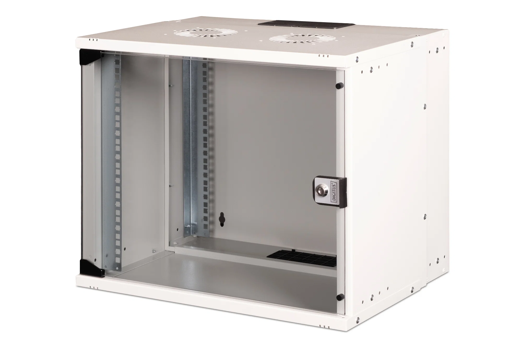 Digitus 9U 540x400mm Väggmonterat Rackskåp Grå