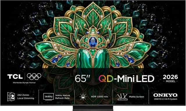 TCL MQLED75L 65" 4K Ultra HD QD-Mini LED TV (2026) - 65MQLED75L