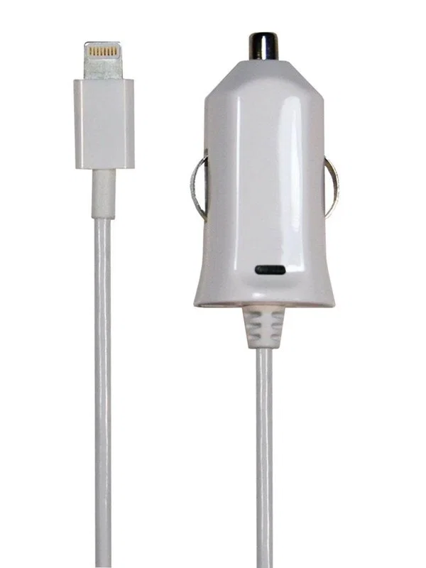 Bandridge Sinox SXI791MFI Biladdare med Lightning+MFI-chip 2.4A 1m