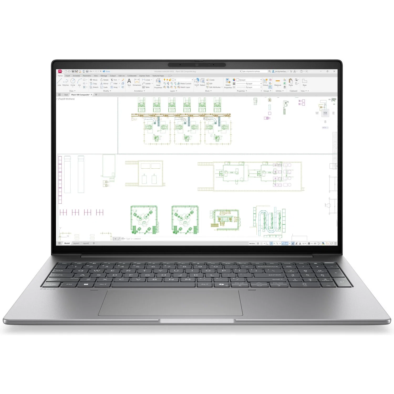 HP ZBook 8 G2i DK0F0ET#UUW 16" Core Ultra X7 32GB RAM 512GB SSD Arc B390