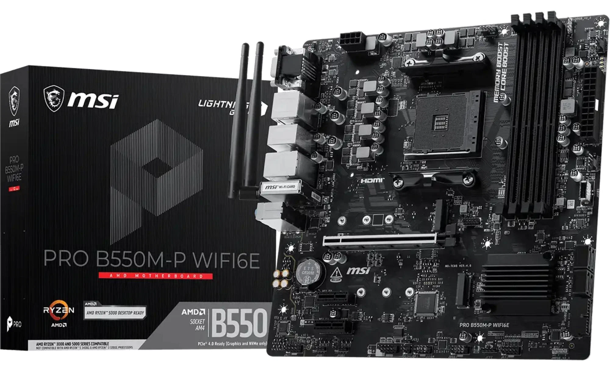 MSI PRO B550M-P WIFI6E
