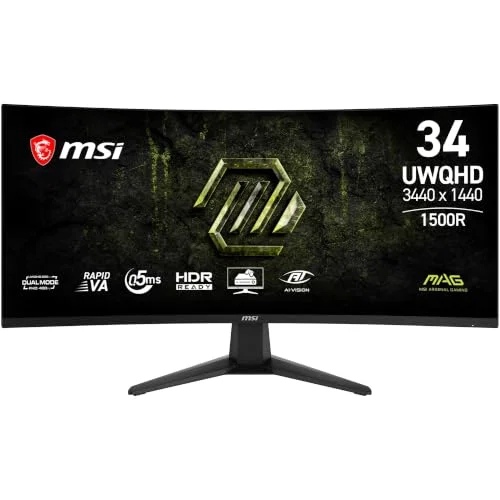 MSI MAG 346CQDF E2 34" UWQHD 200Hz VA