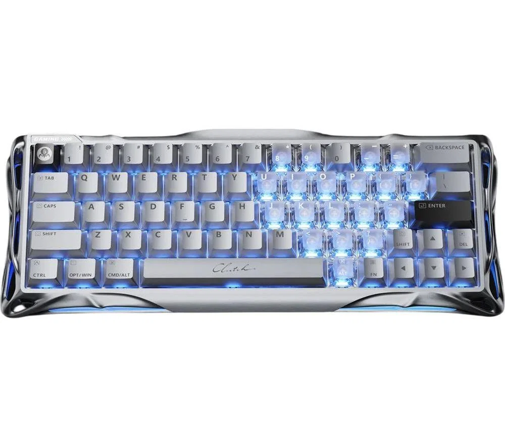 GravaStar Mercury V60 Pro Mekanisk Krom Silver Deluxe Edition