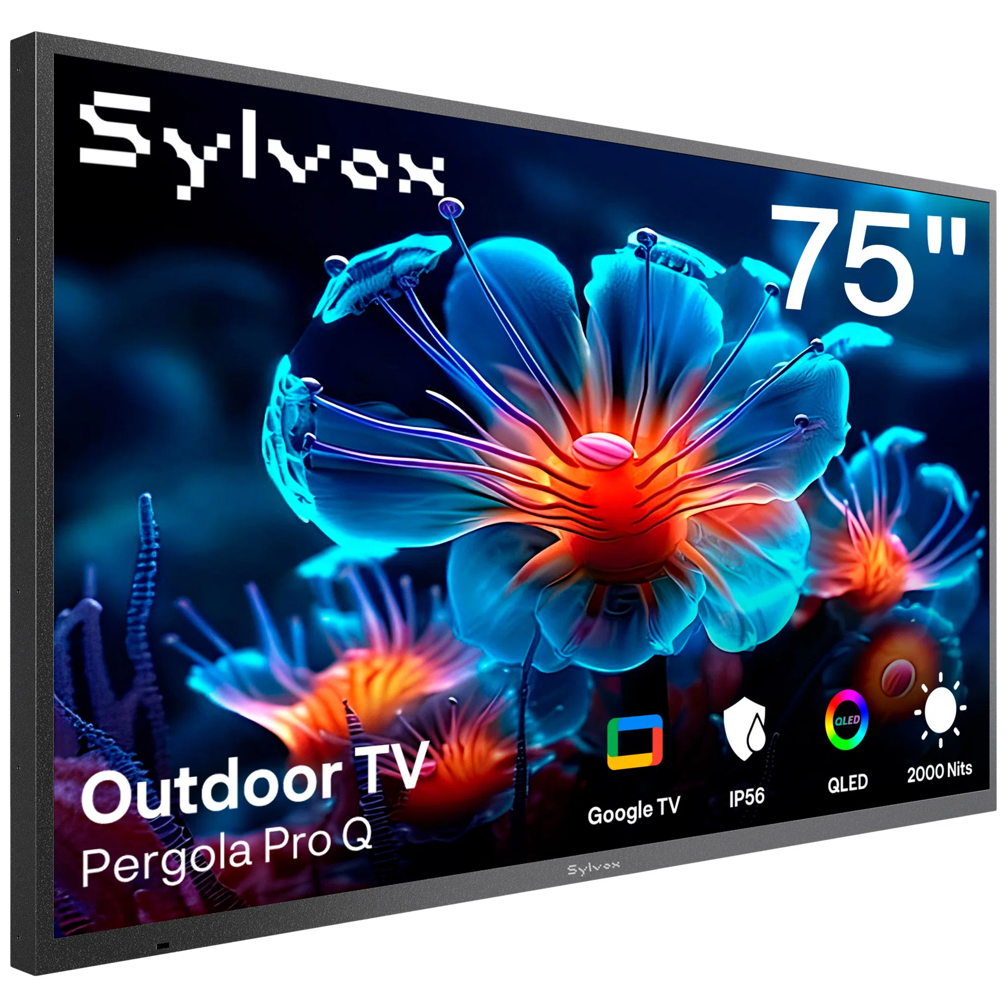 SYLVOX OQ75A9K3RF 75" 4K Ultra HD QLED Google TV - OQ75A9K3RF