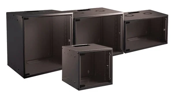 EFB-Elektronik WGB-1909TS.45 9U 535x450x440mm Väggmonterat stativ Svart
