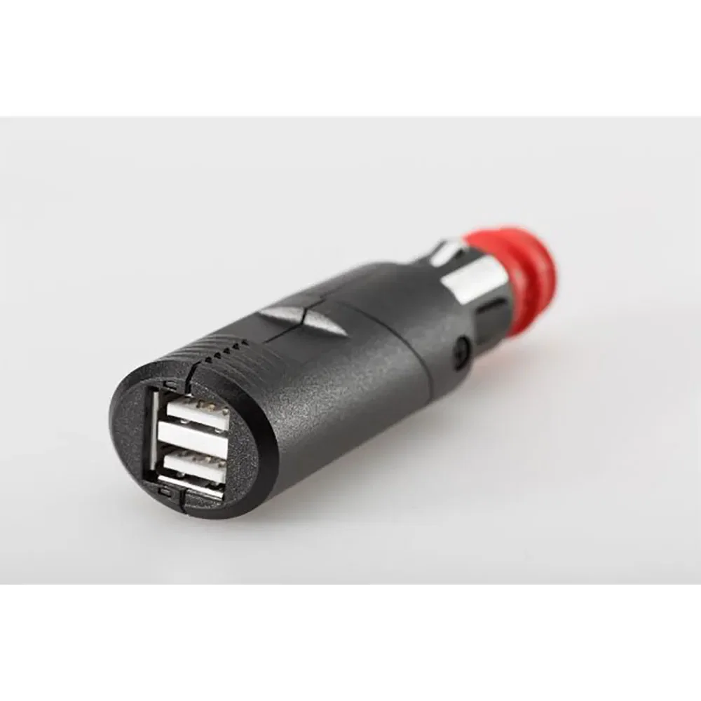 SW-MOTECH EMA.00.107.12200 Dual Port USB Universal Plug Rotating Case 12W