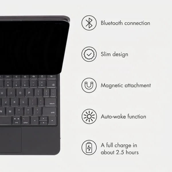 Accezz Bluetooth för Apple iPad Air 13 tum (QWERTY) (NL)