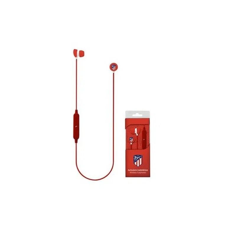 Seva Import Atlético De Madrid Earphones Röd Sport Mic