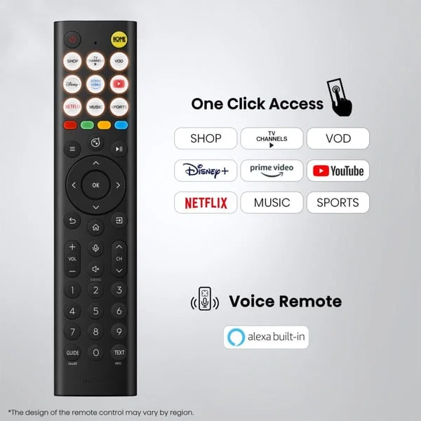 Hisense E8S 65" 4K Ultra HD Mini-LED Smart TV (2026) - 65E8S
