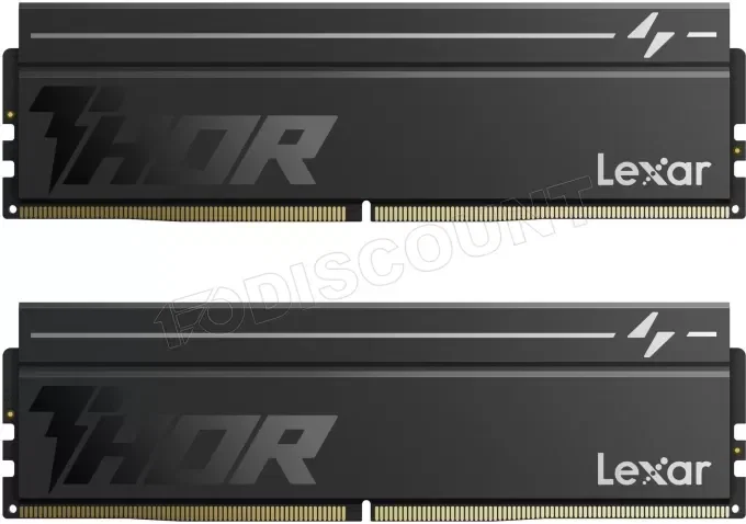 Lexar Thor Svart DIMM DDR5 6000MHz 2x8GB (LD5U08G60C380V-RGD)