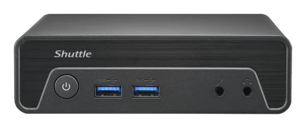 Shuttle XPC nano Mini PC N100 8GB 128GB SSD (NE1010BA)