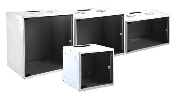 EFB-Elektronik 12U 535x450x572mm Väggmonterat stativ Vit