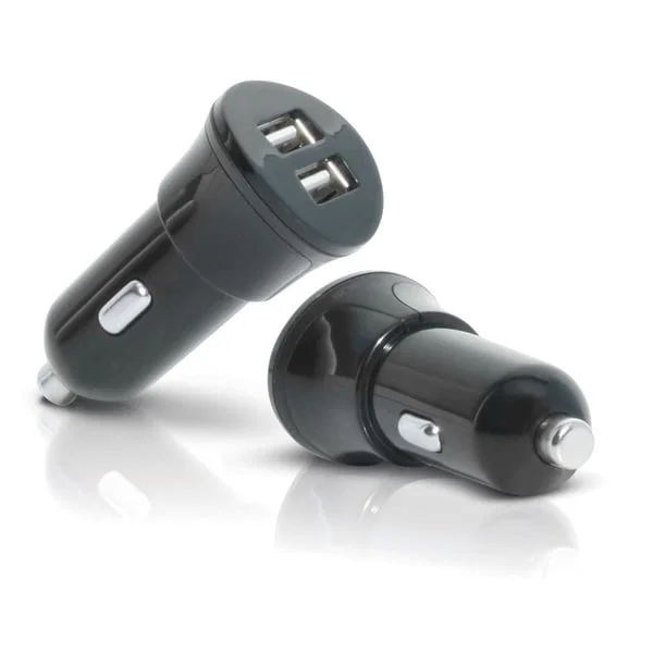 Mobilis Bil Laddare 2 USB Universell Cigaretändare Auto