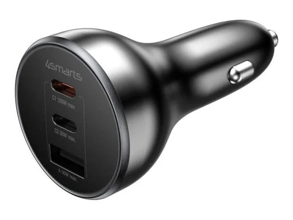 4smarts VoltRoad Ultimate 541224 Biloplådare Dubbel USB-C 1 USB-A 160W
