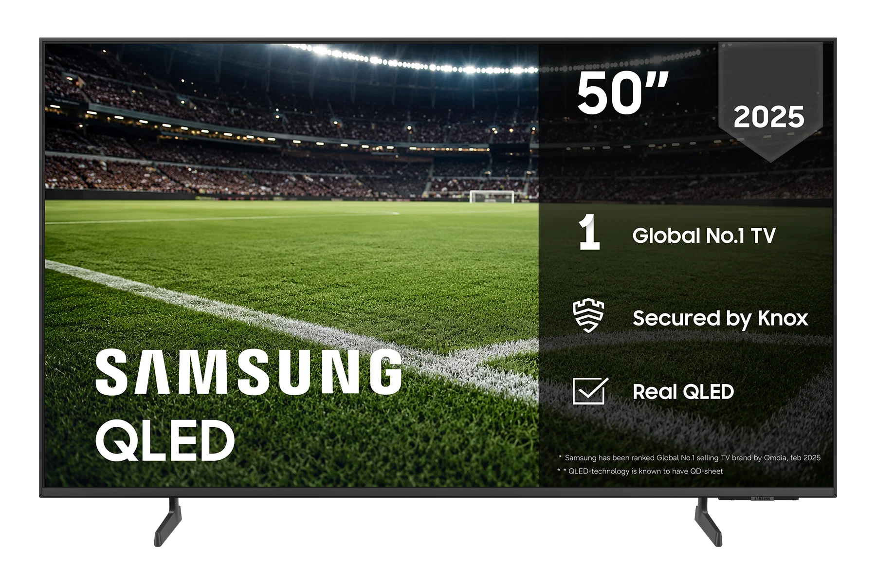 Samsung TQ50QEF1 50" 4K Ultra HD QLED Smart TV (2025)