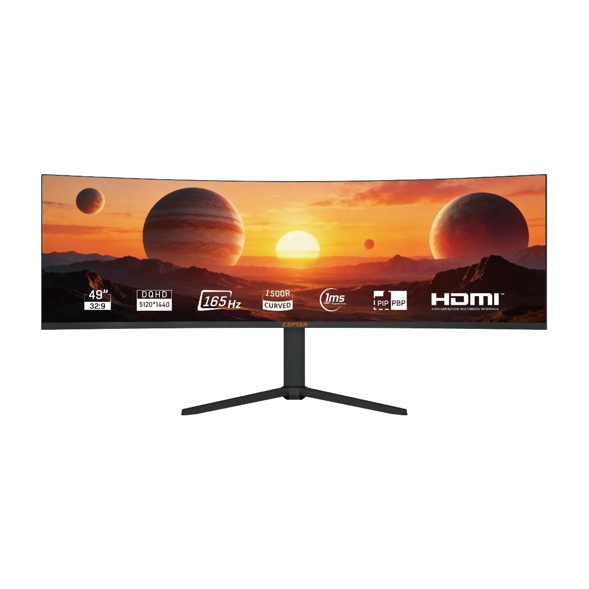 Cepter Atilius C49ATILIUS3 49" Curved Gaming DQHD 240Hz