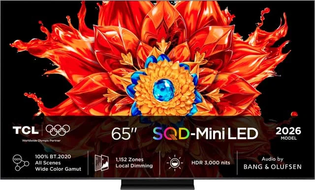 TCL MSQLED85L 65" 4K Ultra HD QD-Mini LED Smart TV (2026) - 65MSQLED85L