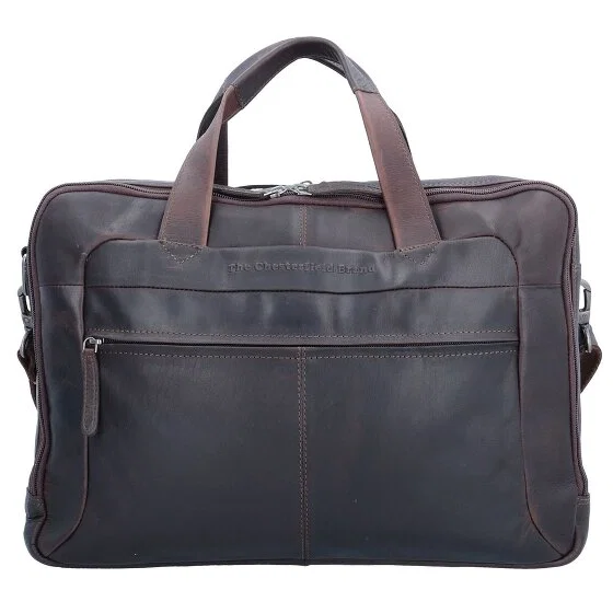 The Chesterfield Brand Wax Pull Up Resväska Läder Brun