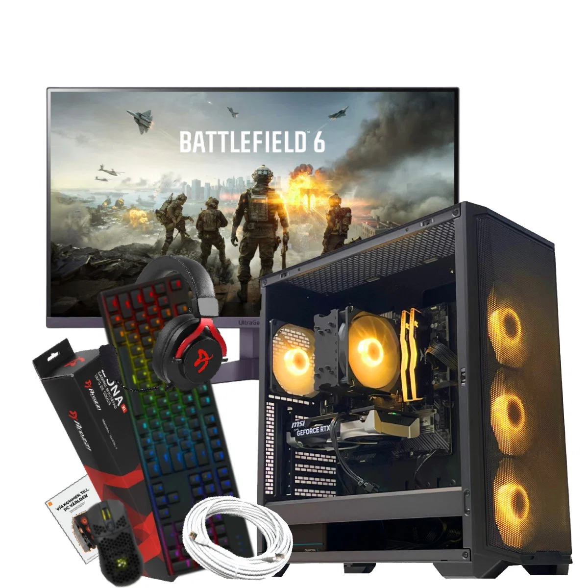 PromoComputers A770P i3-12100F 16GB RAM 500GB SSD RTX 5060