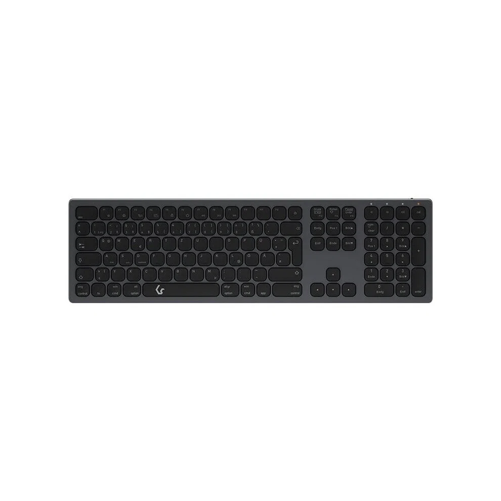KeySonic KSK-8023BTRF Membran Trådlös Bluetooth (Tysk QWERTZ)